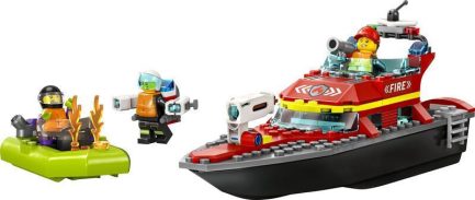 LEGO City Fire Rescue Boat (60373) - Image 4
