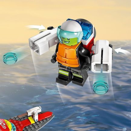 LEGO City Fire Rescue Boat (60373) - Image 6