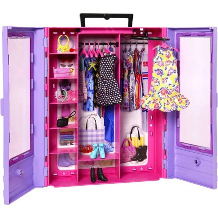 Mattel Barbie Fashionistas : Ντουλάπα με Κούκλα (HJL66) - Image 3