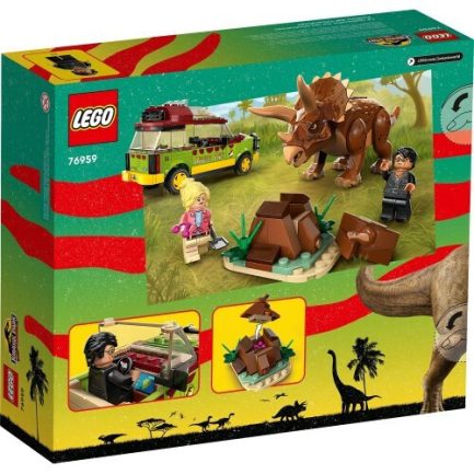 LEGO Jurassic World Triceraptops Research (76959) - Image 4