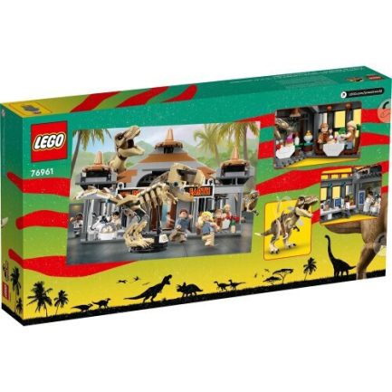 LEGO Jurassic World Visitor Center: T-Rex & Raptor Attack (76961) - Image 4