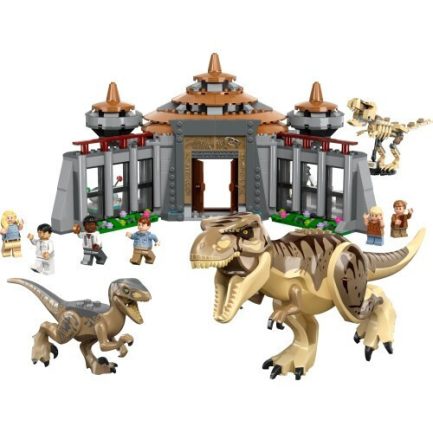 LEGO Jurassic World Visitor Center: T-Rex & Raptor Attack (76961) - Image 8