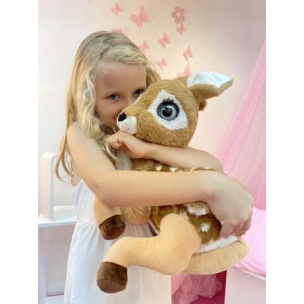 Just Toys Λούτρινο Daizy το Ελαφάκι με 3 ιστορίες στα Ελληνικά (BD2021) - Image 3