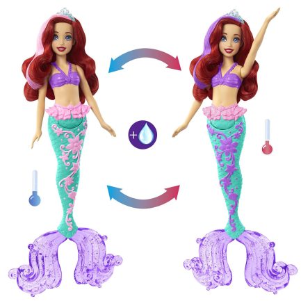 Mattel Disney: Barbie Princess - Color Splash Ariel Mermaid Doll (HLW00) - Image 3