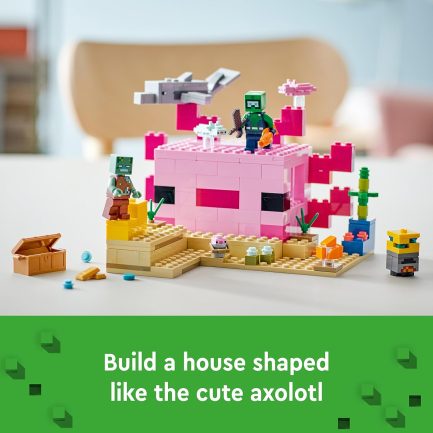 LEGO Minecraft The Axolotl House (21247) - Image 3