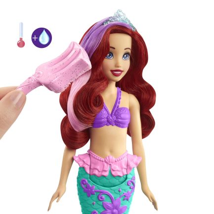Mattel Disney: Barbie Princess - Color Splash Ariel Mermaid Doll (HLW00) - Image 5