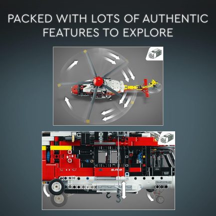 LEGO Technic Airbus H175 Rescue Helicopter (42145) - Image 5