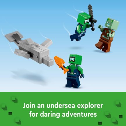 LEGO Minecraft The Axolotl House (21247) - Image 4