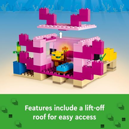 LEGO Minecraft The Axolotl House (21247) - Image 5