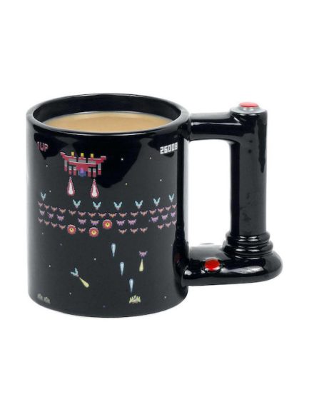 Thumbs Up Retro Arcade Κούπα Κεραμική Μαύρη 300ml (RETARMUG) - Image 2