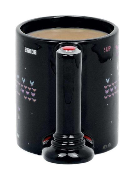 Thumbs Up Retro Arcade Κούπα Κεραμική Μαύρη 300ml (RETARMUG) - Image 3