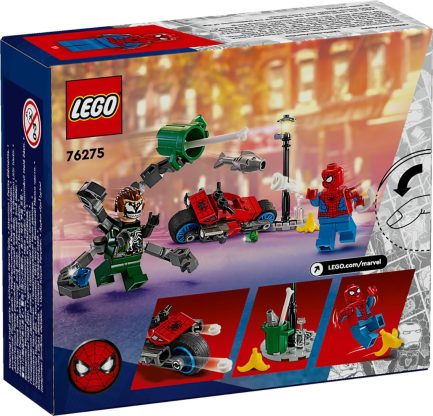 LEGO Super Heroes Motorcycle Chase: Spider-Man vs. Doc Ock (76275) - Image 2