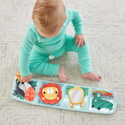 Fisher Price Μαλακό Βιβλιαράκι Δραστηριοτήτων από Ύφασμα για Νεογέννητα (HML63) - Image 2