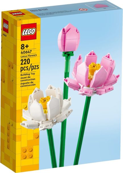 Lego Botanical Collection Lotus Flowers για 8+ Ετών 220τμχ (40647) - Image 3