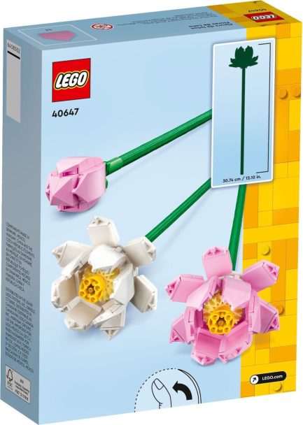 Lego Botanical Collection Lotus Flowers για 8+ Ετών 220τμχ (40647) - Image 4