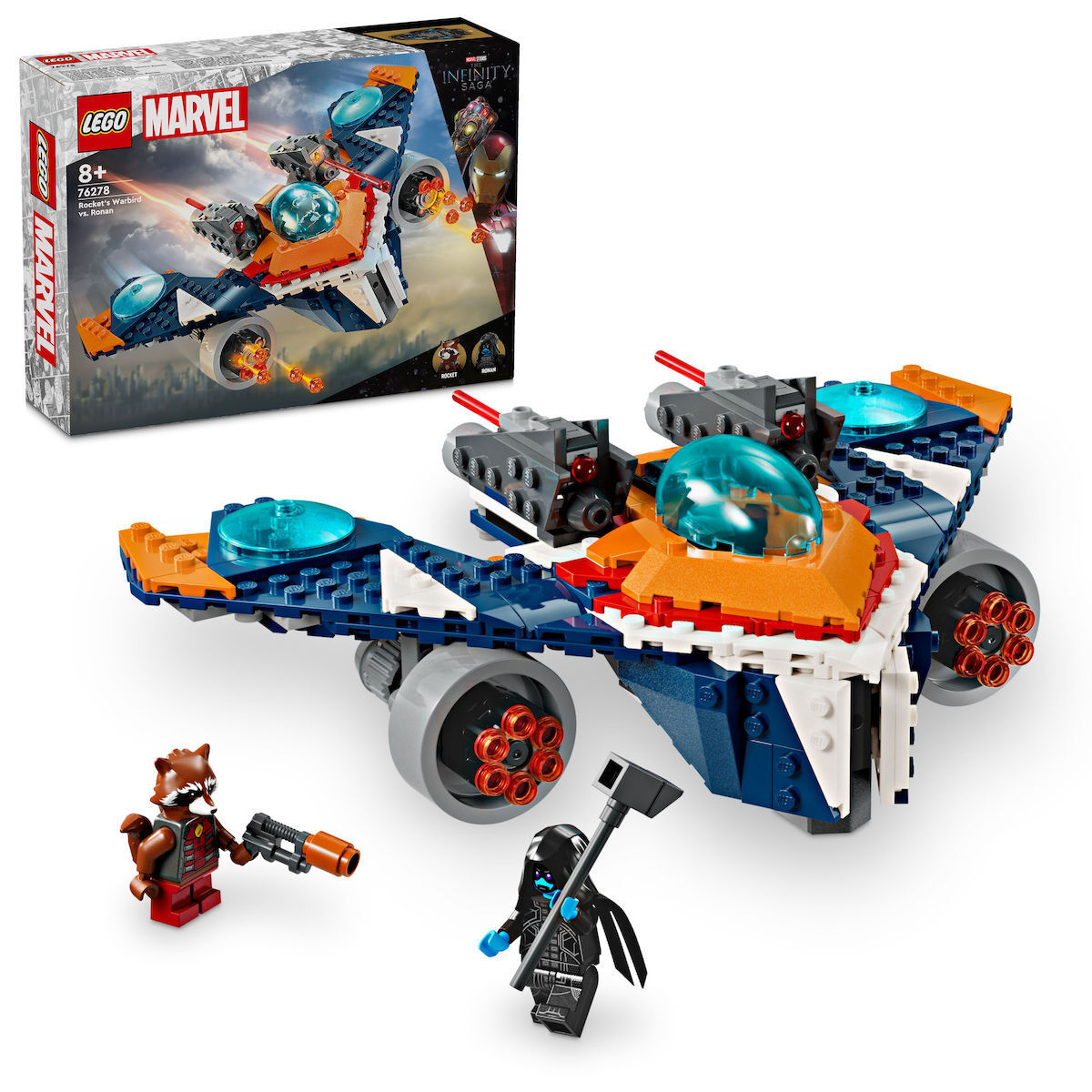 LEGO Super Heroes Rocket's Warbird vs. Ronan (76278)