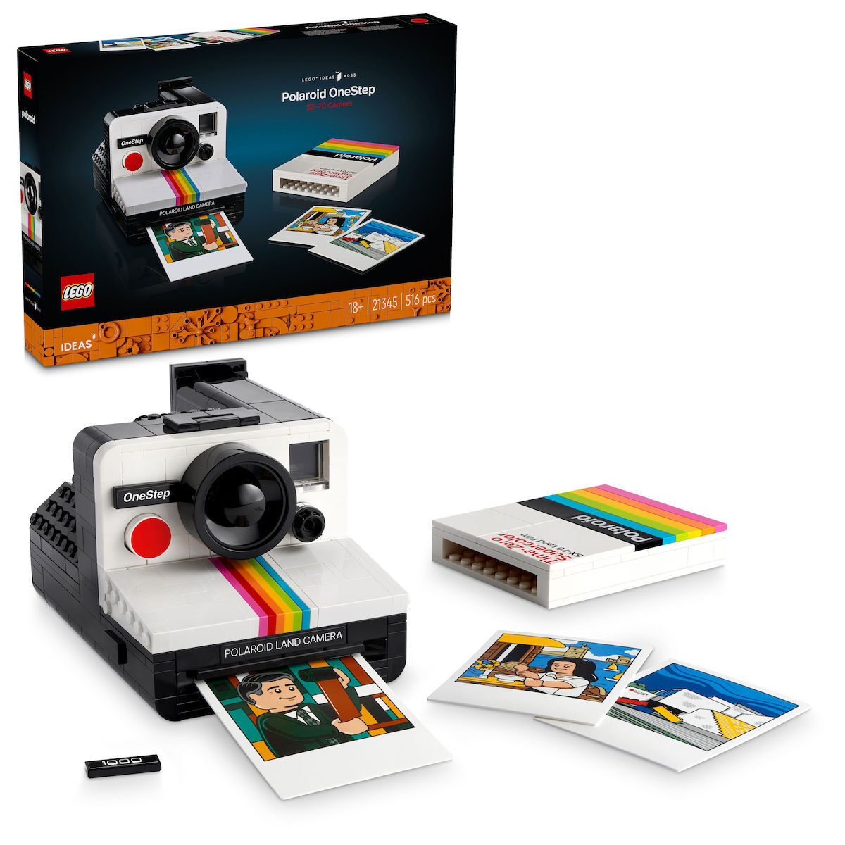 LEGO Ideas Polaroid Onestep SX-70 Camera (21345)