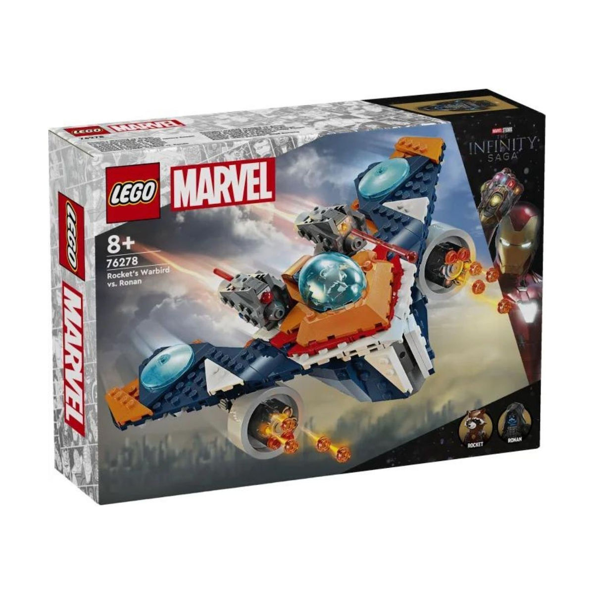 LEGO® Marvel: The Infinity Saga - Rocket’s Warbird vs. Ronan (76278) - Image 2