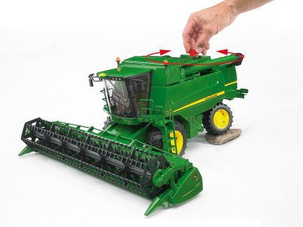 Bruder Τρακτέρ Κομπίνα John Deere harvester T670i για 3+ Ετών (BR002132) - Image 5