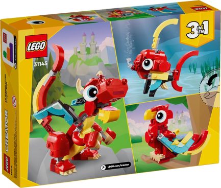 LEGO®Creator 3-in-1: Red Dragon (31145) - Image 6