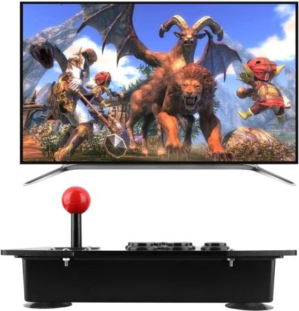 Arcade Fight Stick Joystick Arcade Rocker Game Joystick with 8 Buttons Game Handle Controller Arcade Game Joystick Fighting Stick for PC (Black) - Image 8