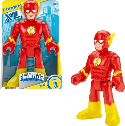 Fisher-Price Imaginext DC Super Friends The Flash XL Toy 26εκ. (HXH34) - Image 2