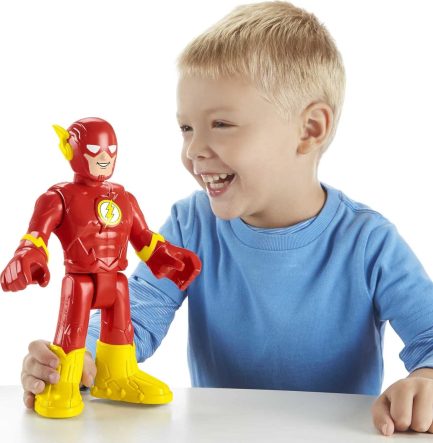 Fisher-Price Imaginext DC Super Friends The Flash XL Toy 26εκ. (HXH34) - Image 3