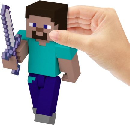 Mattel Minecraft: 15th Anniversary - Steve Action Figure (HTN05) - Image 3