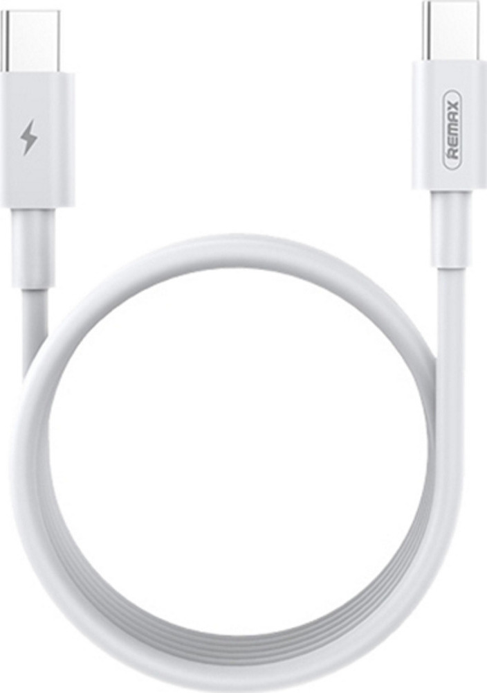 Remax RC-183c 100W USB 2.0 Cable USB-C male - USB-C male Λευκό 2m - Image 2