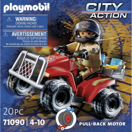 Playmobil City Action Fire Rescue Quad για 4-10 ετών (71090) - Image 5