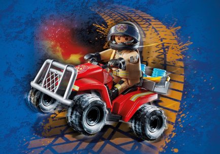 Playmobil City Action Fire Rescue Quad για 4-10 ετών (71090) - Image 8