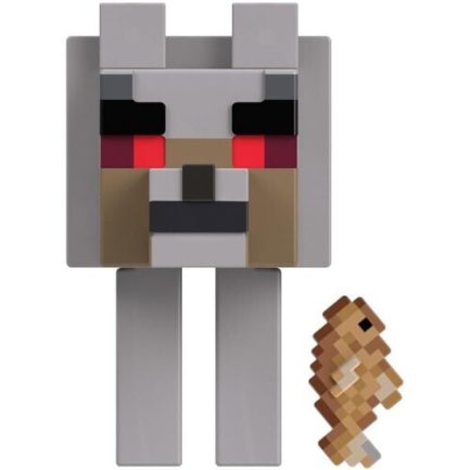 Mattel Minecraft: Build a Portal - Hostile Wolf Core Figures (HLB26) - Image 3