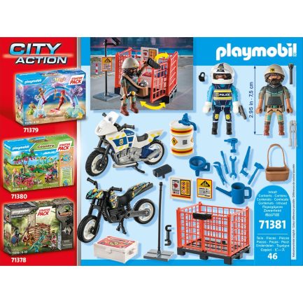 Playmobil City Action Starter Pack Αστυνομία για 4-10 ετών (71381) - Image 5