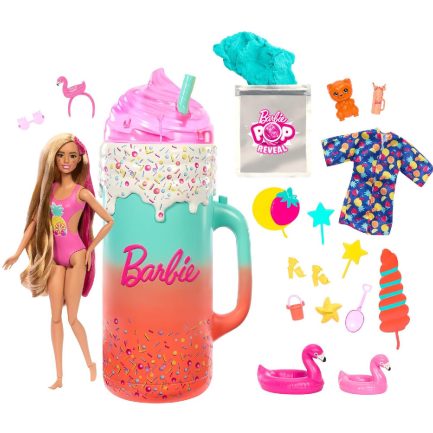 Barbie Κούκλα Pop Reveal Καλοκαιρινό Σετ με εκπλήξεις για 3+ Ετών (HRK57) - Image 2