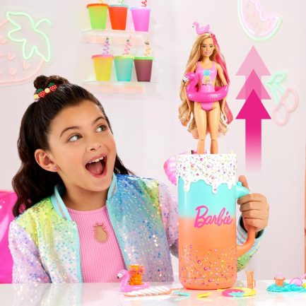Barbie Κούκλα Pop Reveal Καλοκαιρινό Σετ με εκπλήξεις για 3+ Ετών (HRK57) - Image 3