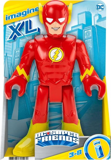 Fisher-Price Imaginext DC Super Friends The Flash XL Toy 26εκ. (HXH34) - Image 7