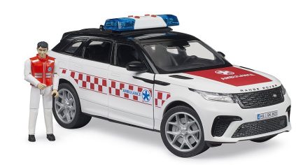 Bruder  Όχημα Πρώτων Βοηθειών Range Rover Velar με οδηγό (BR002885) - Image 3