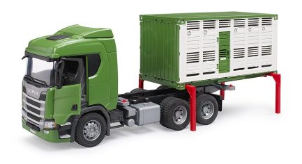 Bruder Φορτηγό Scania Super 560R μεταφοράς ζώων (BR003548) - Image 4