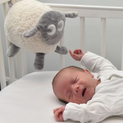 Sweet Dreamers Ewan το προβατάκι ΒΑΣΙΚΗ έκδοση: Βοήθημα Ύπνου με λευκούς ήχους και φως- Γκρι (EW820101) - Image 5