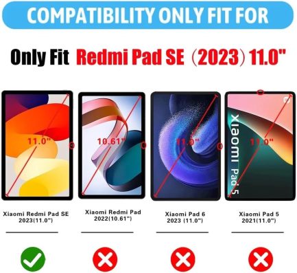 Xiaomi Redmi Pad SE 11" - Προστατευτικό Τζαμάκι Tempered Glass Screen Protector/Bubble Free/9H Hardness (oem) - Image 2