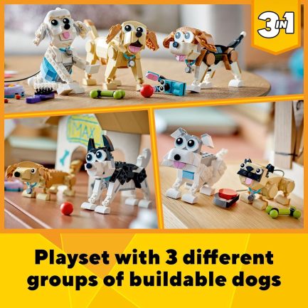 Lego Creator 3-in-1 Adorable Dogs για 7+ ετών (31137) - Image 2