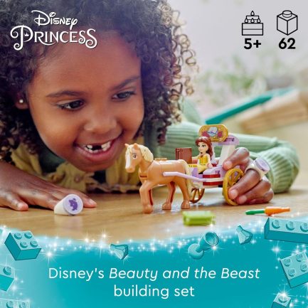 LEGO Disney Princess Belle's Storytime Horse Carriage (43233) - Image 2
