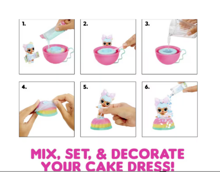 MGA L.O.L. Surprise: Mix & Make - Birthday Cake™ Doll (593140EUC) - Image 3