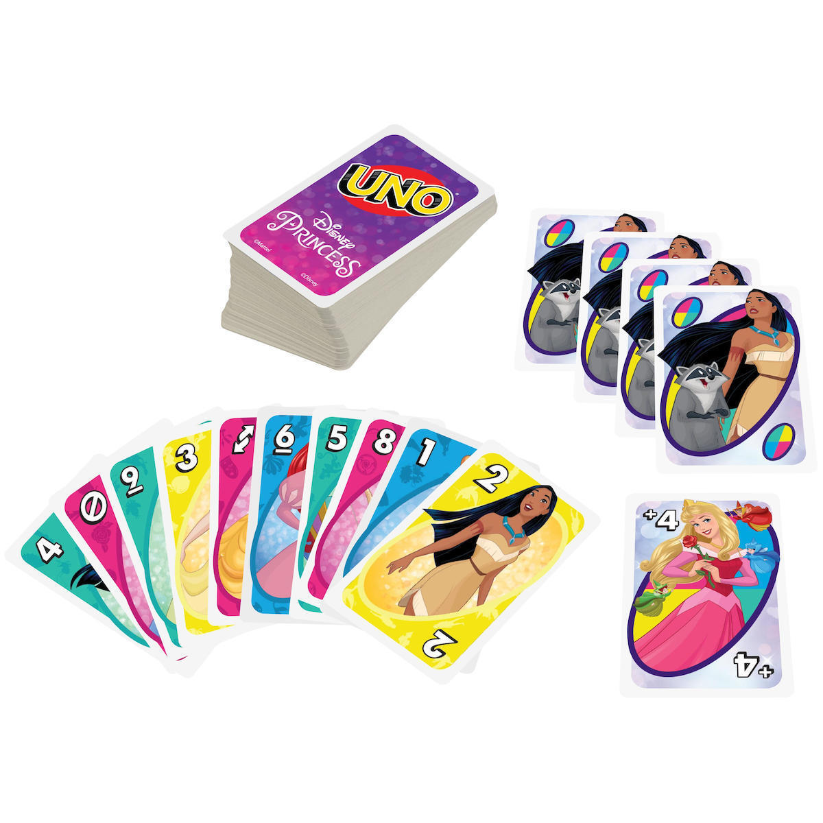 Mattel: Επιτραπέζιο Παιχνίδι UNO Disney Princess Card Game (GYY69) - Image 2