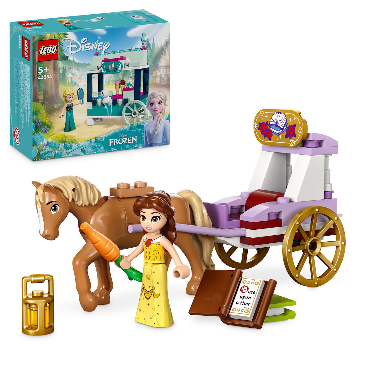 LEGO Disney Princess Belle's Storytime Horse Carriage (43233)
