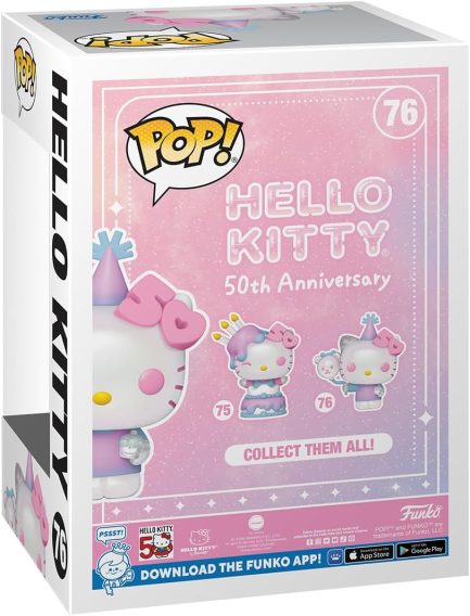 Funko Pop! Sanrio: Hello Kitty 50th - Hello Kitty with Ballons #76 Vinyl Figure - Image 3