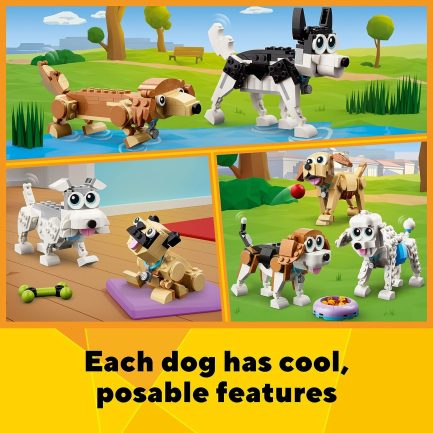Lego Creator 3-in-1 Adorable Dogs για 7+ ετών (31137) - Image 4