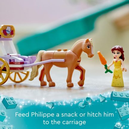 LEGO Disney Princess Belle's Storytime Horse Carriage (43233) - Image 4