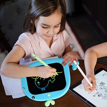WOBBLO LCD Drawing Tablet Ζωγραφικής 10 Inch Πίνακας Γράψε - Σβήσε ,Σχέδιο Φάλαινα Μπλε (43211700) - Image 3