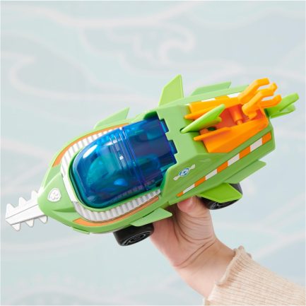Παιχνιδολαμπάδα Spin Master Paw Patrol: Aqua Pups - Rockys Sawfish  Vehicle (20139009) - Image 3